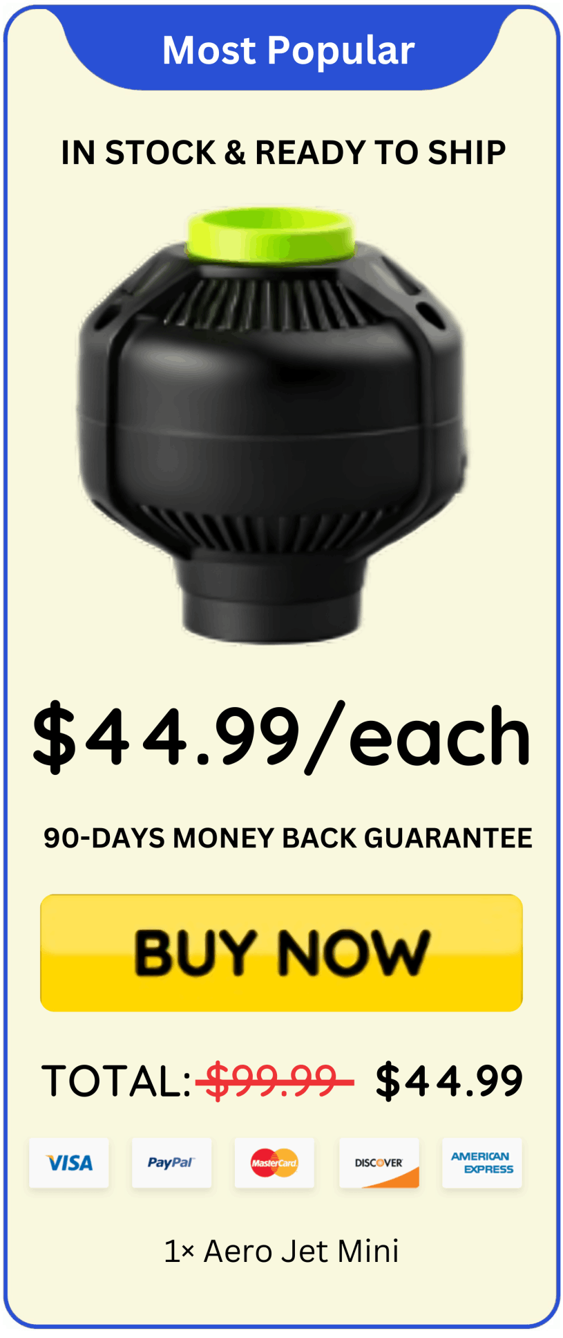 Aero Jet Mini offer price 