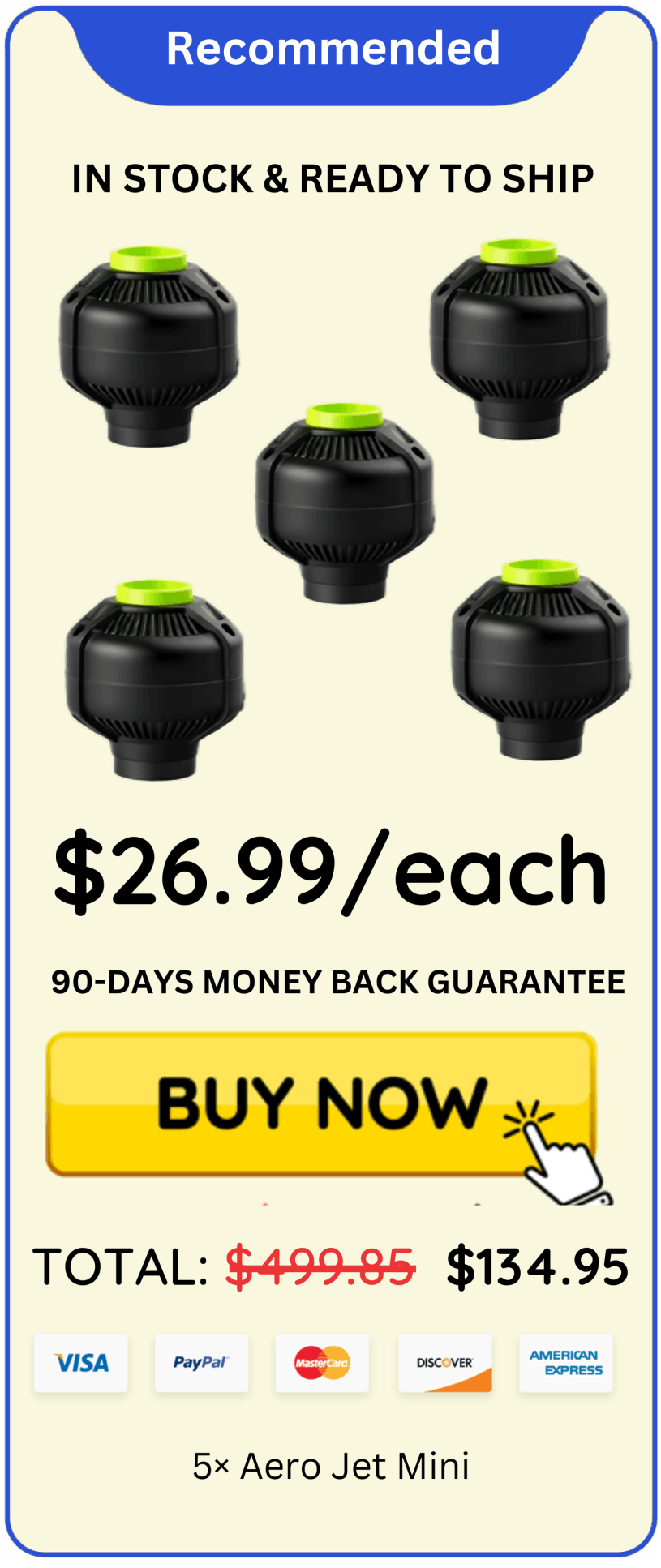 Aero Jet Mini offer price 